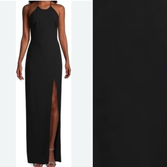 Likely Dresses & Skirts - Likely Black High Neck Maxi Dress Size 2